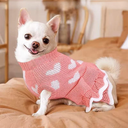 LuvPup™ | Warme Valentijnsjurk Tegen Kou en Stress