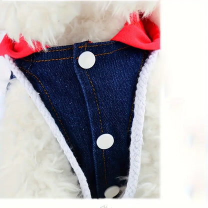 Grain™ | Denim hondenjas voor koude dagen