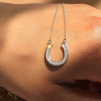 Stallio™ | Luxe Paarden Zirkonia Ketting