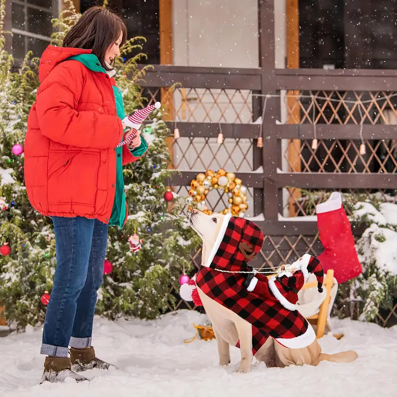 FestiPaws™ | Zachte en warme kerstoutfit voor jouw hond
