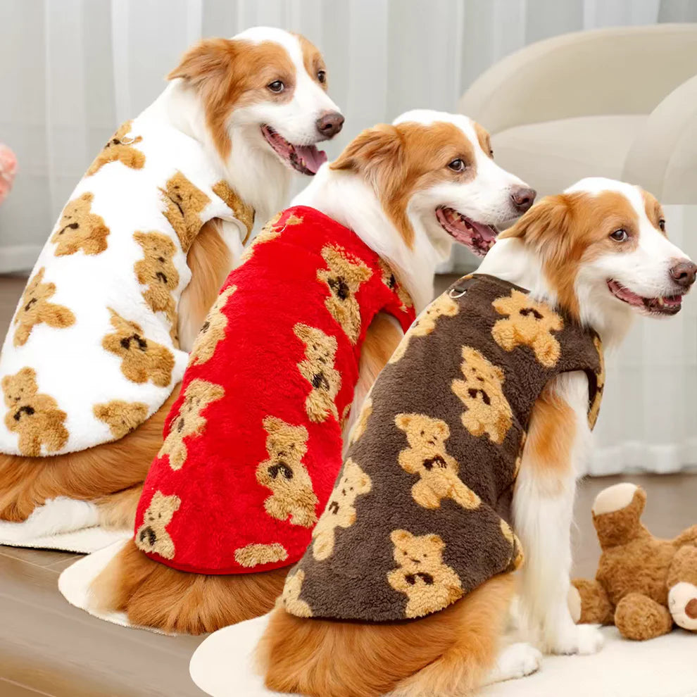 PawBear™ | Teddybeer Fleece Hondenjas