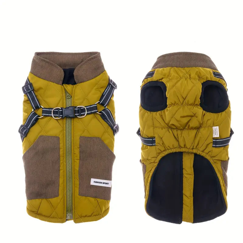 Woofly™ | Hondenjas voor regen en warmte met fleecevoering