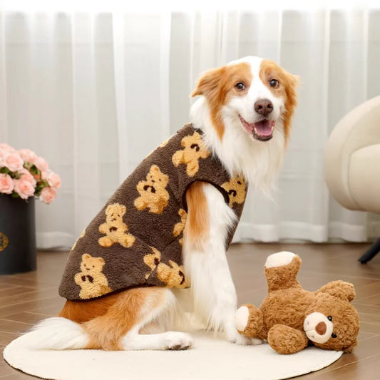PawBear™ | Teddybeer Fleece Hondenjas
