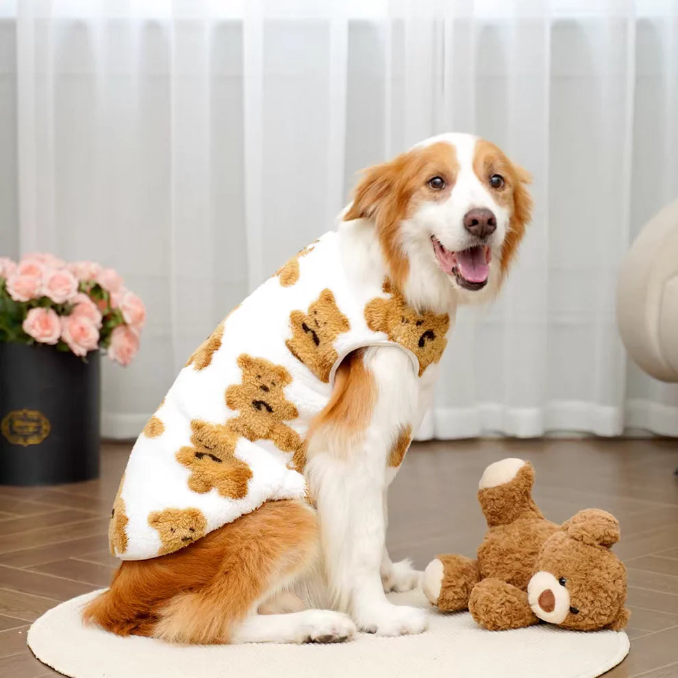 PawBear™ | Teddybeer Fleece Hondenjas