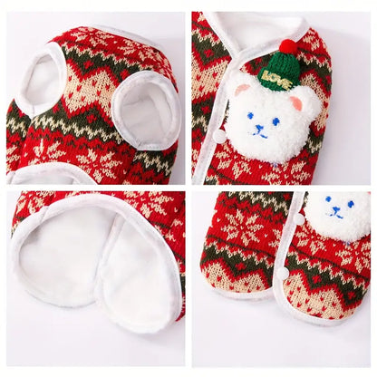 HollyTail™ | Knusse en feestelijke katten kersttrui