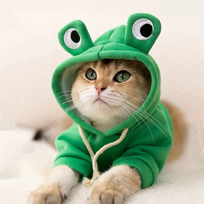 Froggy Warme hoodie tegen kou en irriterende vacht