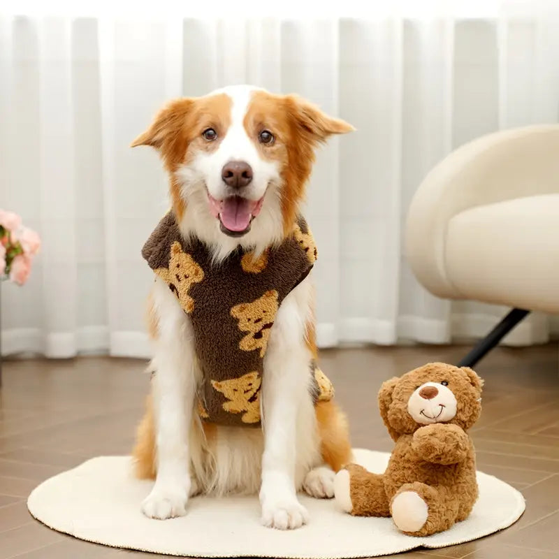 PawBear™ | Teddybeer Fleece Hondenjas