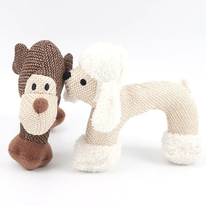 FurryFriend™ | Stevig piepend hondenspeeltje