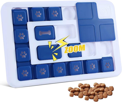 PuzzPaws™ | Langzame Voederbak & Puzzel