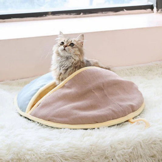 KittyCove™ | Ademend Kattenbed