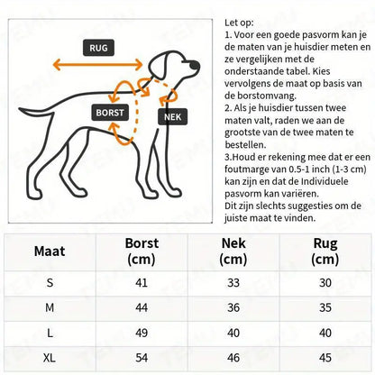 WinterPaw™ | Warme hondenjas met geïntegreerd harnas