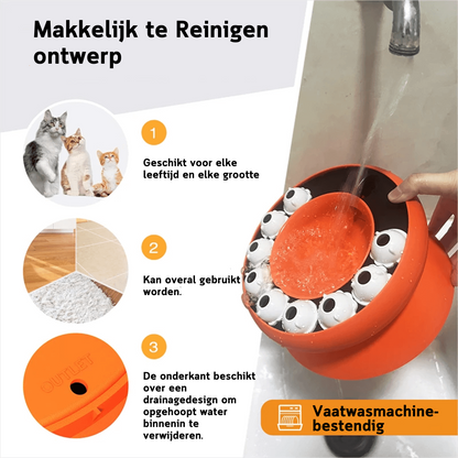 SlowMews™ | Voorkom schrokken en braken