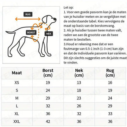 LuvPup™ | Warme Valentijnsjurk Tegen Kou en Stress