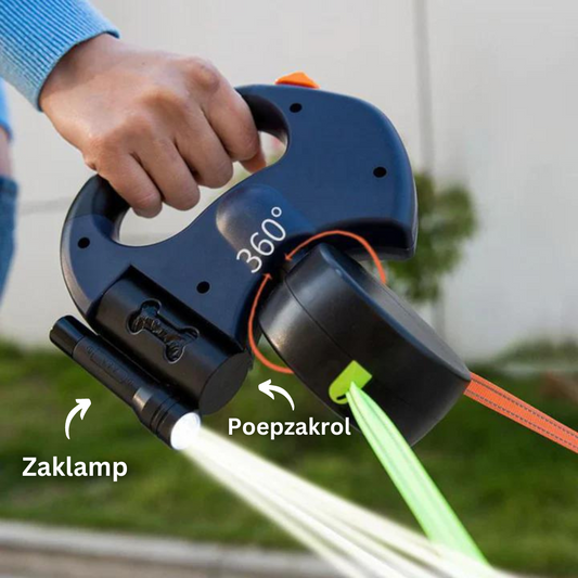 DogDuo™ | Riem met Antiknoop Technologie
