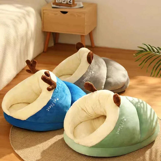 PawsPlush™ | Schattig knuffelbed