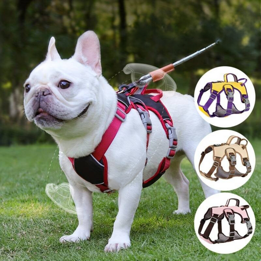 BarkVest™ | Anti-Trek Hondentuig met reflectie