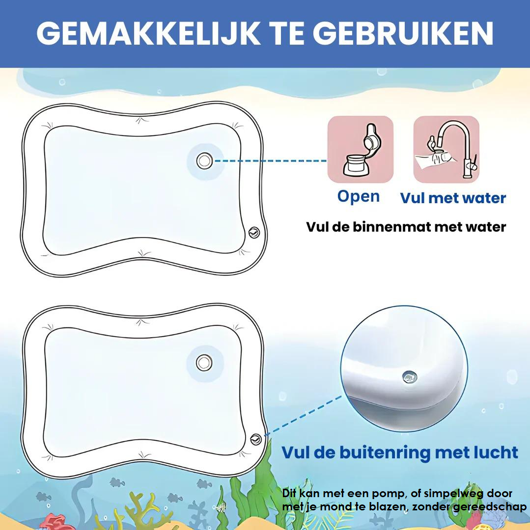 WaterPaws™ | Speelmat die stress en krabben tegengaat