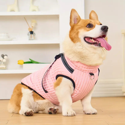 PupCozy™ | Waterdichte hondenjas met geïntegreerd harnas