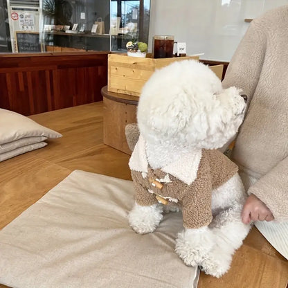 Poochie™ | Warme wollen fleecejas voor honden