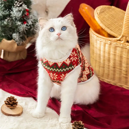 HollyTail™ | Knusse en feestelijke katten kersttrui