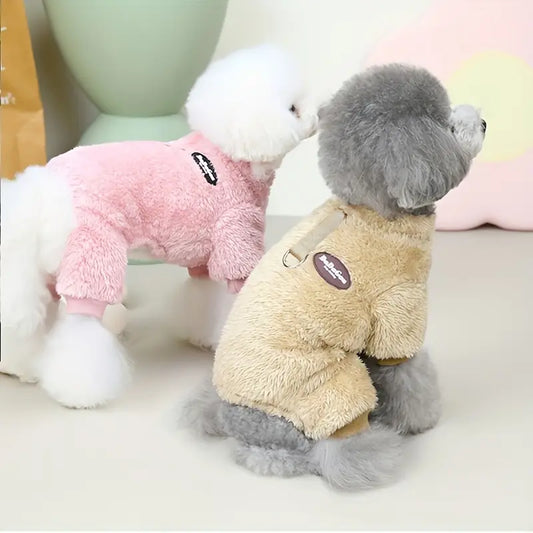 Pawsitive™ | Hondenpyjama met zacht thermisch fluweel