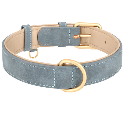 PrimePaw™ | Stijlvolle Leren Halsband