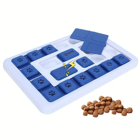 PuzzPaws™ | Langzame Voederbak & Puzzel