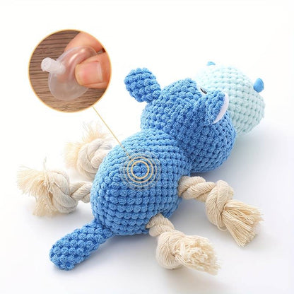 PurrPals™ |  Robuuste Piepende Knuffel