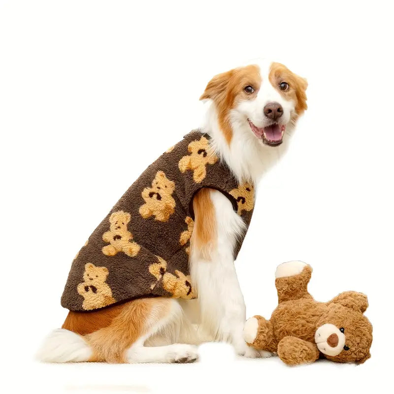 PawBear™ | Teddybeer Fleece Hondenjas