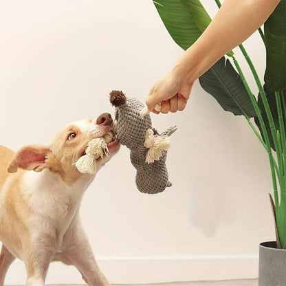 PurrPals™ |  Robuuste Piepende Knuffel