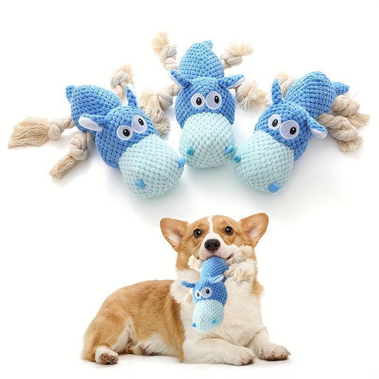 PurrPals™ |  Robuuste Piepende Knuffel