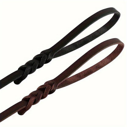 BoldGrip™ | Sterke Luxe Leren Hondenriem