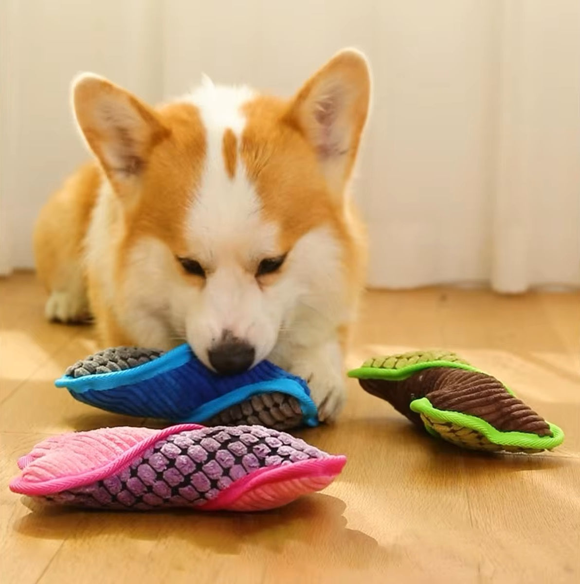 Doggle™ | Botvormig Speeltje met Pieper