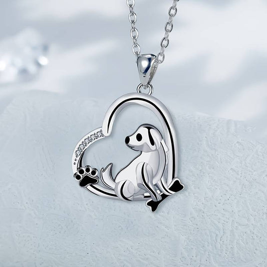 PupShine™ | Luxe Hart en Hond Ketting