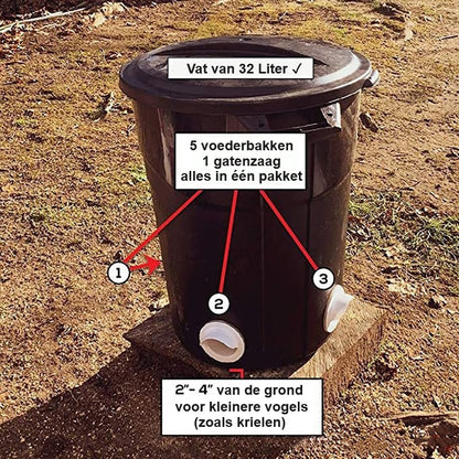 ChickenFeeder™ | De Ultieme Voederoplossing