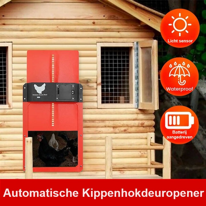 PluimveePro™ | Kippen Veilig met Automatische Sluiting