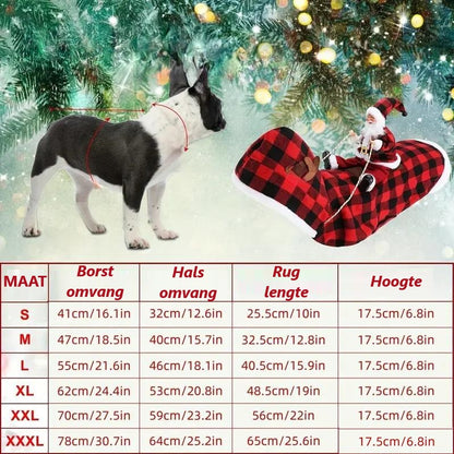 FestiPaws™ | Zachte en warme kerstoutfit voor jouw hond