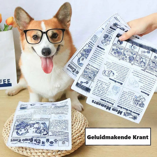 ChewPaper™ | Bijtbestendig Krantenvermaak