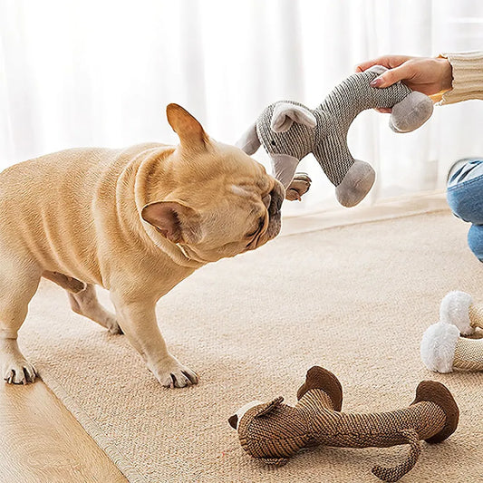 FurryFriend™ | Stevig piepend hondenspeeltje