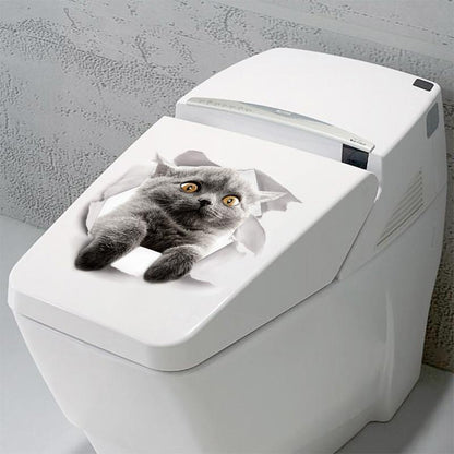 Mewlin™ | Schattige 3D Katten Muurstickers