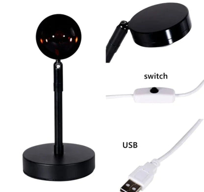 Sunset Projector Lamp™ | Verander de donkere dagen in een warme gloed